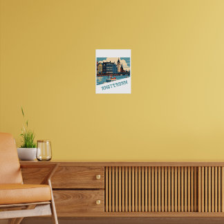 Custom Amsterdam Niederlande Poster