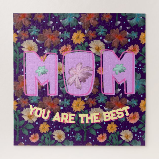 Custom and personalized mother's day gift   puzzle (Vertikal)