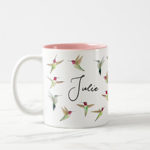 Custom Anna's Hummingbirds Tone Coffee Tasse