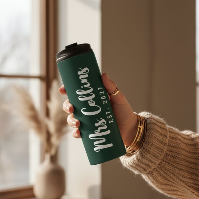 Custom Anniversary Tumbler for Husband and Wife Thermosbecher (His and Her Thermal Tumbler – Custom Birthday or Wedding Gift for Couples)