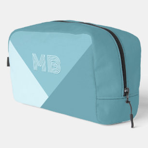 Custom Aqua Aquamarin Green Seafoam Blue Waschbeutel