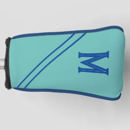 Custom Aquamarin Blue Golf Putter Head Cover Headcover