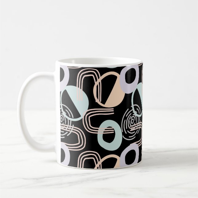 Custom Art Deco Kaffeetasse (Links)