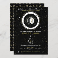 Custom Astrologie Zodiac Moon Sign Wedding