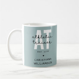 Custom Athletic Trainer bei sportlicher Ausbildung Kaffeetasse