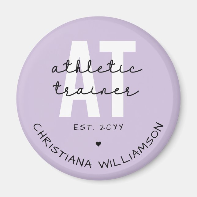 Custom Athletic Trainer bei sportlicher Ausbildung Magnet (Vorne)