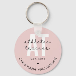 Custom Athletic Trainer bei sportlicher Ausbildung Schlüsselanhänger