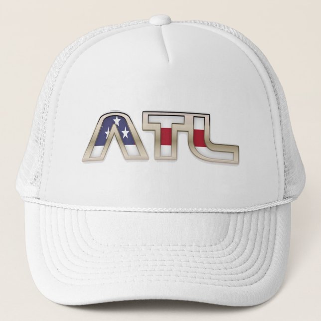 Custom ATL Hat Truckerkappe (Vorderseite)
