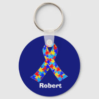 Custom Autismus Awareness Ribbon