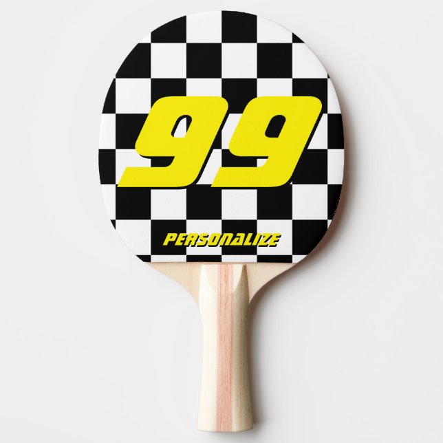 Custom Auto Racing Paddle für Tischtennis Schläger (Vorderseite)