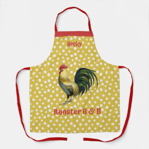 Custom B & B Country Rooster Bauernhof Schürze