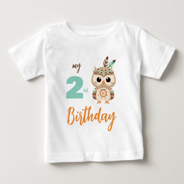 Custom Baby Birthday T - Shirt (Vorderseite)