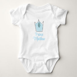 Custom Baby Boy Gift, Prince, Personalisiert Baby Strampler