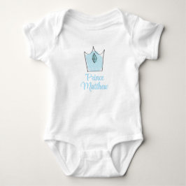 Custom Baby Boy Gift, Prince, Personalisiert Strampler