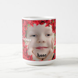 Custom Baby/Child Foto Christmas Kaffeetasse
