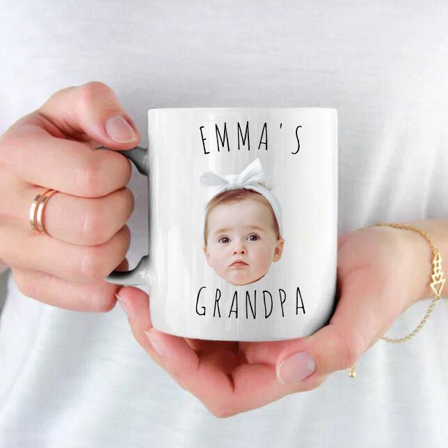 Custom Baby Face Foto Mama Vater Kaffeetasse (Von Creator hochgeladen)