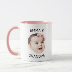 Custom Baby Face, Opa Gift Tasse, Foto Geschenk Tasse