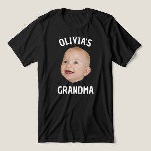 Custom Baby Face Personalisiert Child Foto Vater M Tri-Blend Shirt