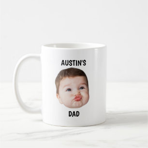 Custom Baby Face Tasse 1. Vatertag, CUSTOM KIDS