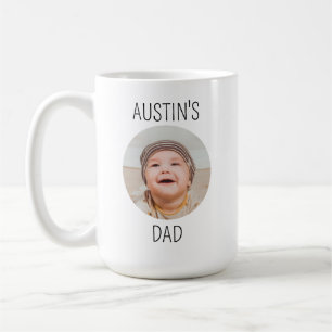 Custom Baby Face Tasse 1. Vatertag Tasse, Custom B