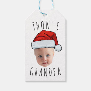 Custom Baby Face Weihnachtsmannmütze Weihnachts-Fo Geschenkanhänger