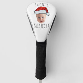 Custom Baby Face Weihnachtsmannmütze Weihnachts-Fo Golf Headcover