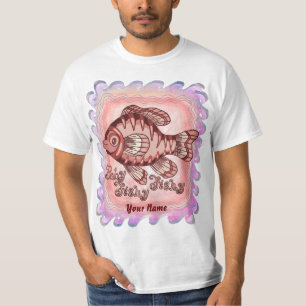 Custom Baby Fishy Fish T-Shirt