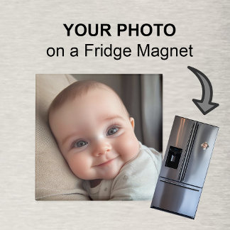 Custom Baby Foto Kühlschrankmagnet Baby Ankündigun Magnet