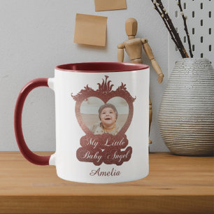 Custom Baby Foto Little Angle Red Tasse