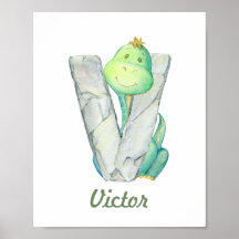 Custom Baby Kinderzimmer Decor Niedlich Dinosaurie