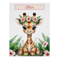 Custom Baby Monkey Kinderzimmer Wall Art