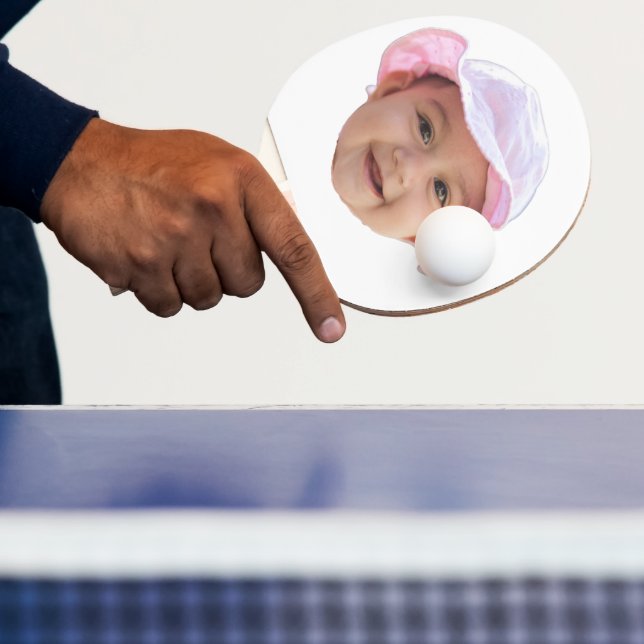 Custom Baby Photo, Baby Photo Face Tischtennis Schläger (InSitu)
