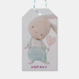 Custom Baby Shower Geschenktasten - Personalisiert Geschenkanhänger