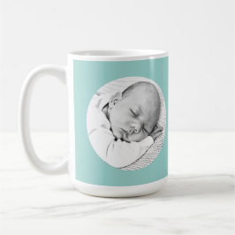 "Custom Baby Tasse - Foto & Name Birth Gift"