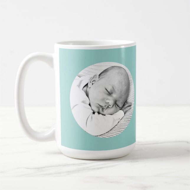 "Custom Baby Tasse - Foto & Name Birth Gift" (Links)