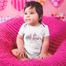 Custom Baby's First Christmas Tree Niedlich Birdie