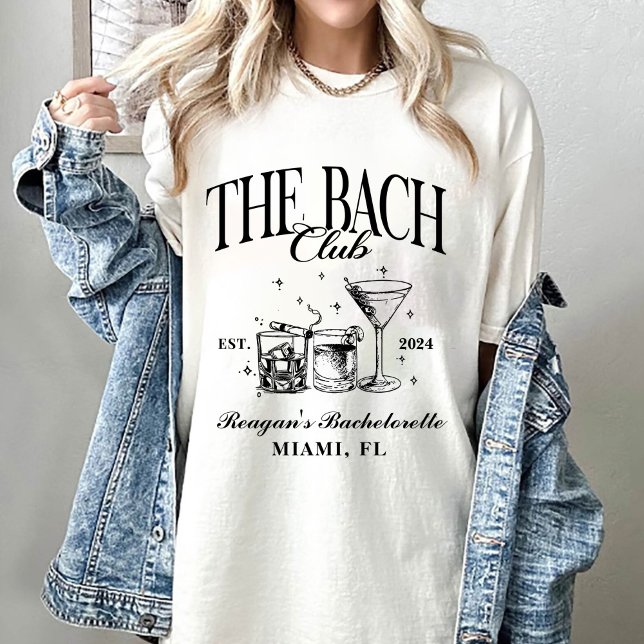 Custom Bach Club Bacheloretto Ristorante La Lanche T-Shirt (Von Creator hochgeladen)