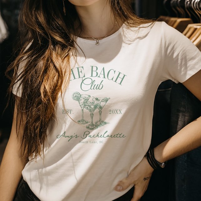 Custom Bachelorette Bach Club Gefallen an der Bach T-Shirt (Von Creator hochgeladen)