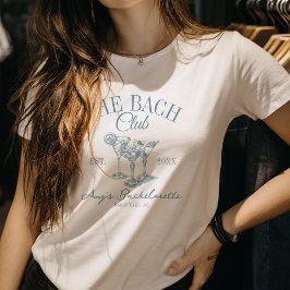 Custom Bachelorette Bach Club Gefallen an der Bach T-Shirt