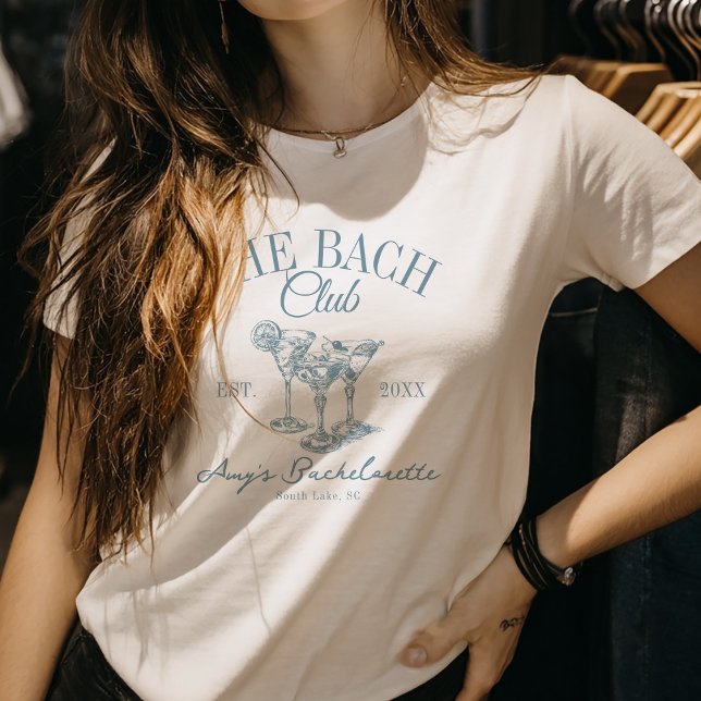 Custom Bachelorette Bach Club Gefallen an der Bach T-Shirt (Von Creator hochgeladen)