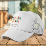 Custom Bachelorette Diskothek Bristol Truckerkappe<br><div class="desc">Individueller Junggeselinnen-Abschied Retro Dancing Queens Trucker,  den Sie mit dem Namen der Braut anpassen können. Perfekt passendes Retro-Design für Braut-Party</div>
