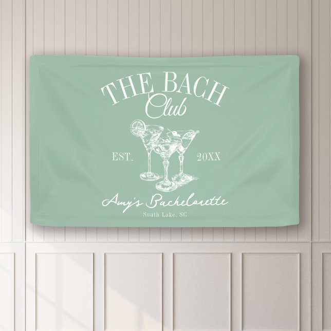 Custom Bachelorette The Bach Club Foto Hintergrund Banner (Von Creator hochgeladen)