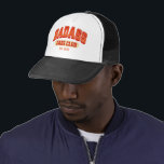 Custom Badass Vater Club Retro Cooler Trendy Fun Truckerkappe<br><div class="desc">Mit diesem coolen Hut können Sie sich dem Badass Vater Club anschließen! Trendy Retro Design für ein lustiges Vatertag Geschenk. Herzlichen Glückwunsch zu phantastischen Vätern!</div>