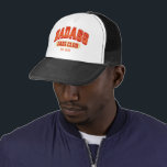 Custom Badass Vater Club Retro Cooler Trendy Fun Truckerkappe<br><div class="desc">Mit diesem coolen Hut können Sie sich dem Badass Vater Club anschließen! Trendy Retro Design für ein lustiges Vatertag Geschenk. Herzlichen Glückwunsch zu phantastischen Vätern!</div>