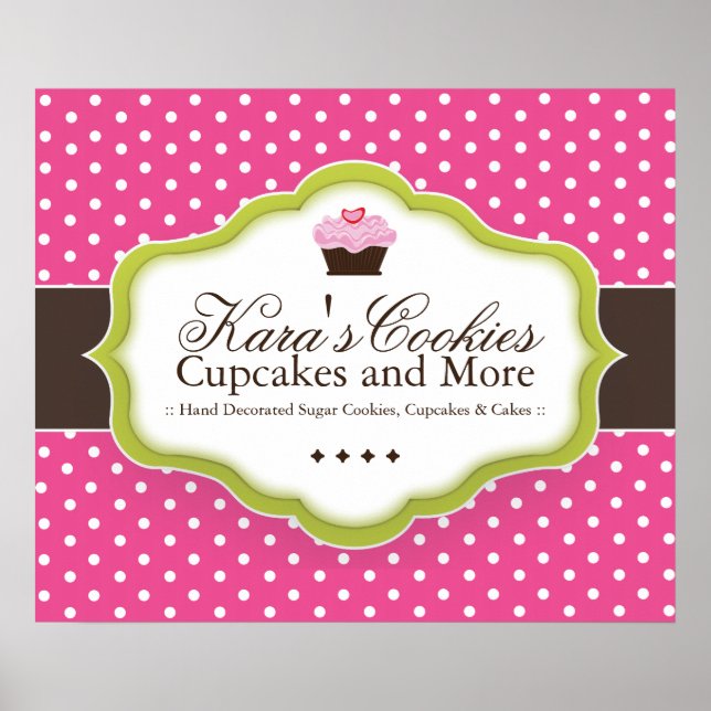 Custom Bakery Poster (Vorne)