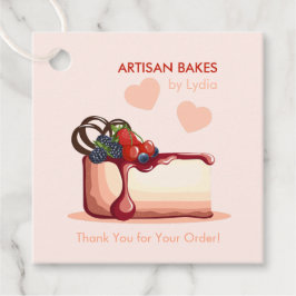 Custom Bakery Thank You Tag Geschenkanhänger