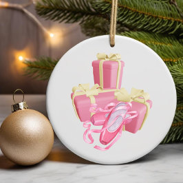 Custom Ballerina Dancer, personalisierter Point-Sc Keramik Ornament