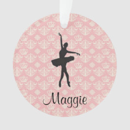 Custom Ballet Foto Weihnachtsdekoration Ornament