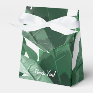 Custom Banana Leaf Print Fevor Box Geschenkschachtel