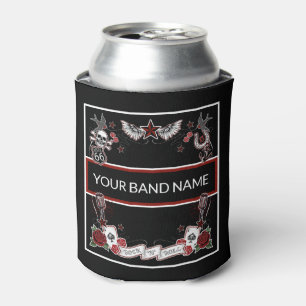 Custom Band Merch Rockabilly Rock & Roll Music Dosenkühler